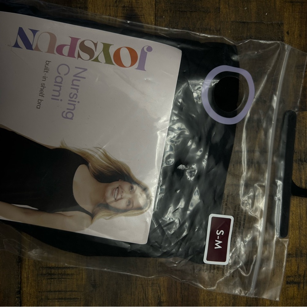 Joyspun Black Nursing Cami
